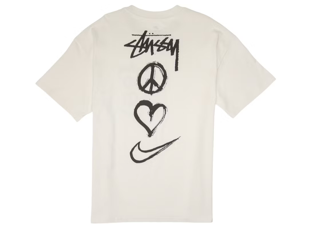 STUSSY X NIKE PEACE AND LOVE TEE