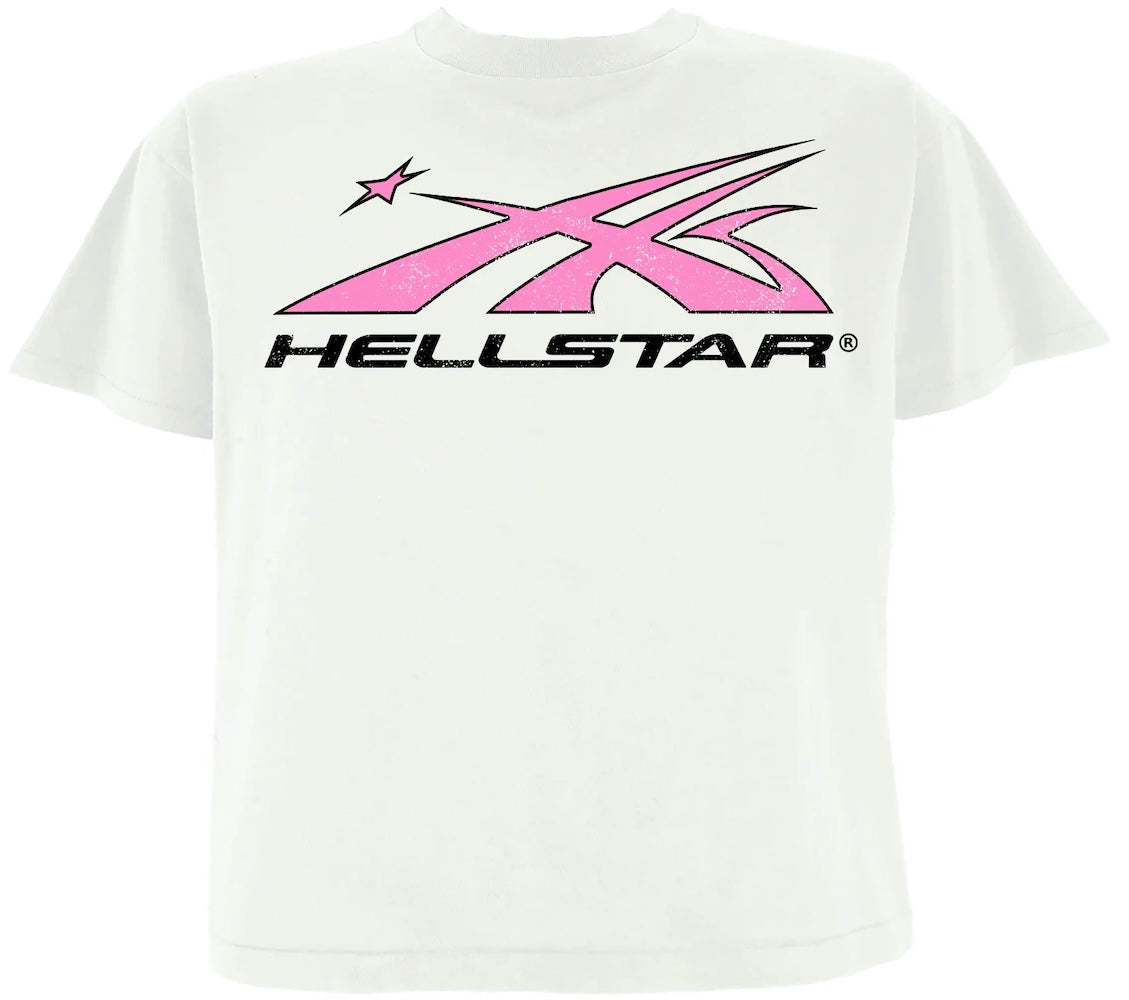 HELLSTAR SPORTS PINK LOGO TEE                                              (CAPSULE 10)