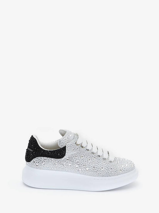 CRISTAL EMBELLISHED SNEAKERS