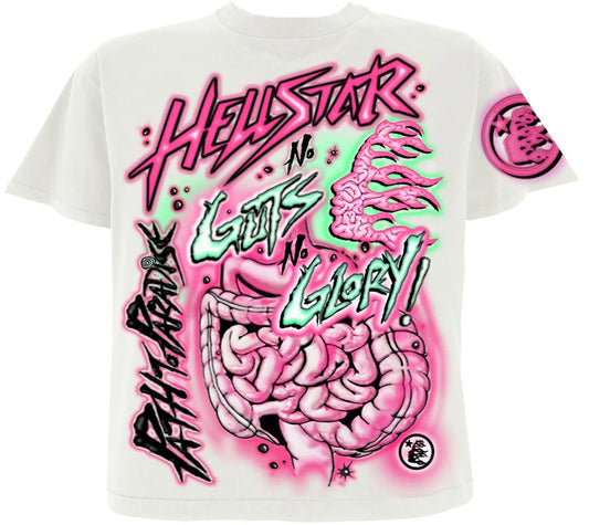 HELLSTAR NO GUTS NO GLORY TEE                                                      (CAPSULE 10)