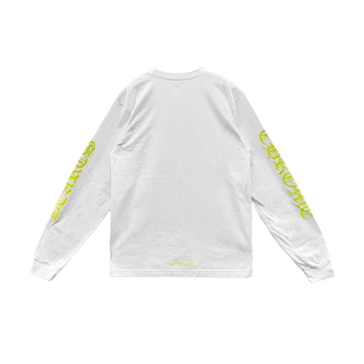 Chrome Hearts Green and White Script long Sleeve