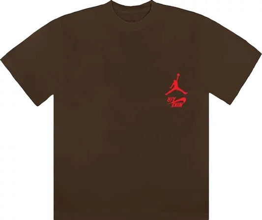 Travis Scott Jordan Cactus Jack Highest T Shirt Brown