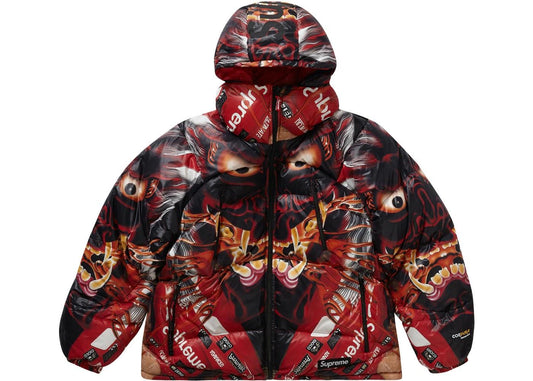 SUPREME REVERSIBLE FEATHERWEIGHT DOWN PUFFER 'RED'