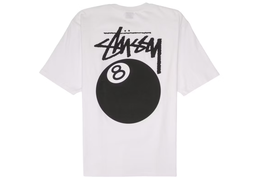 STUSSY 8 BALL TEE