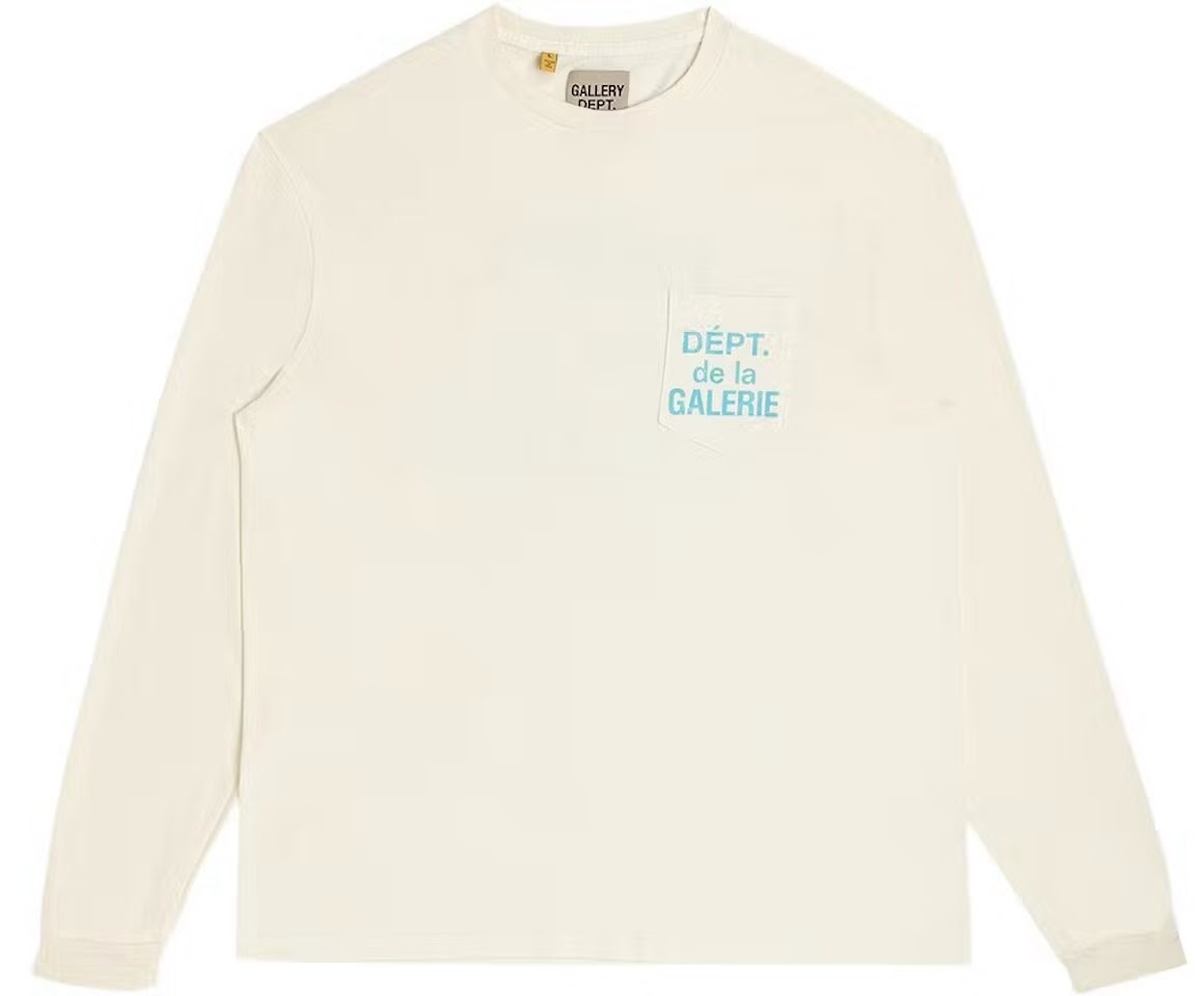 Gallery Dept. De La Galerie L/S 'Cream/Teal'