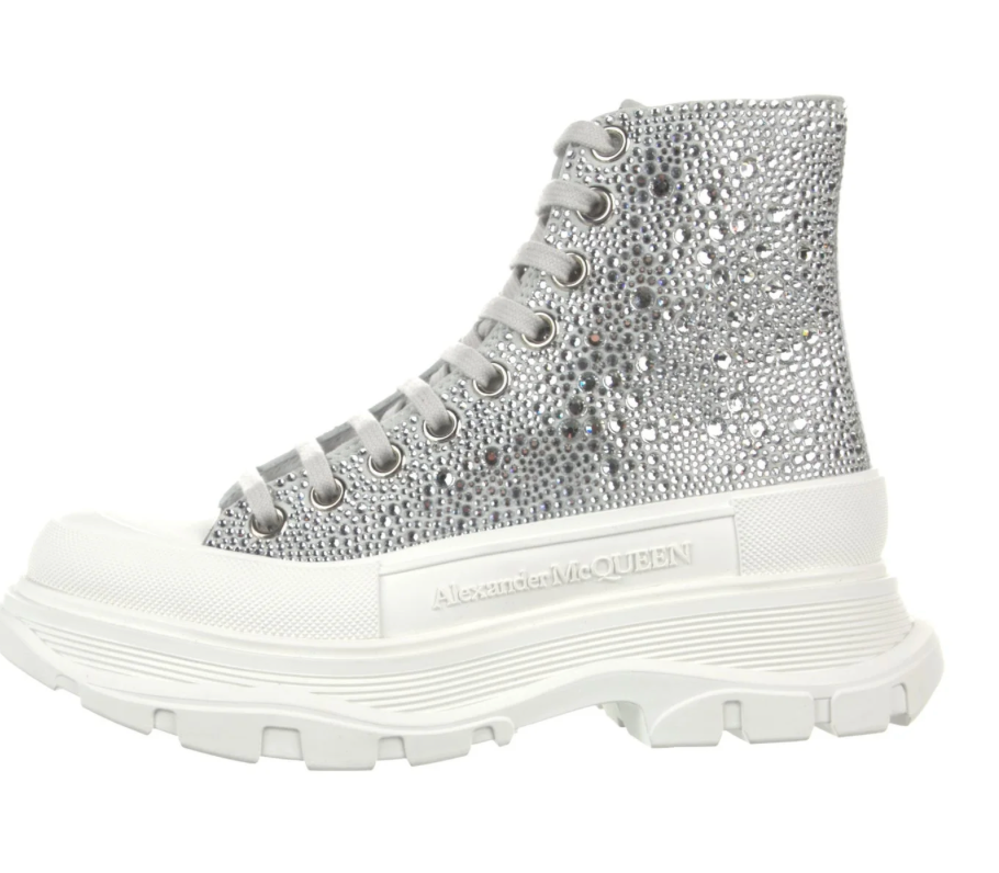 ALEXANDER MCQUEEN CRYSTAL CHUNKY SNEAKER