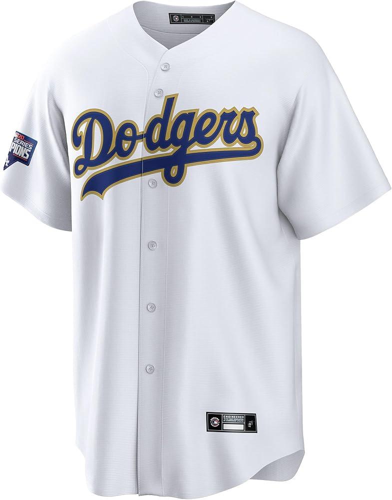 DODGERS SEAGER JERSEY WHITE