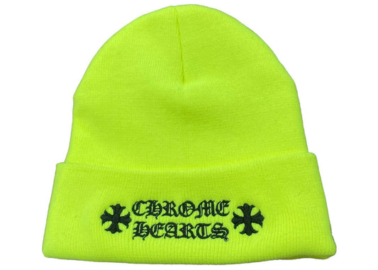 CHROME HEARTS NEON BEANIE