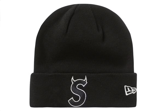 SUPREME NEW ERA LOGO BEANIE (FW22)