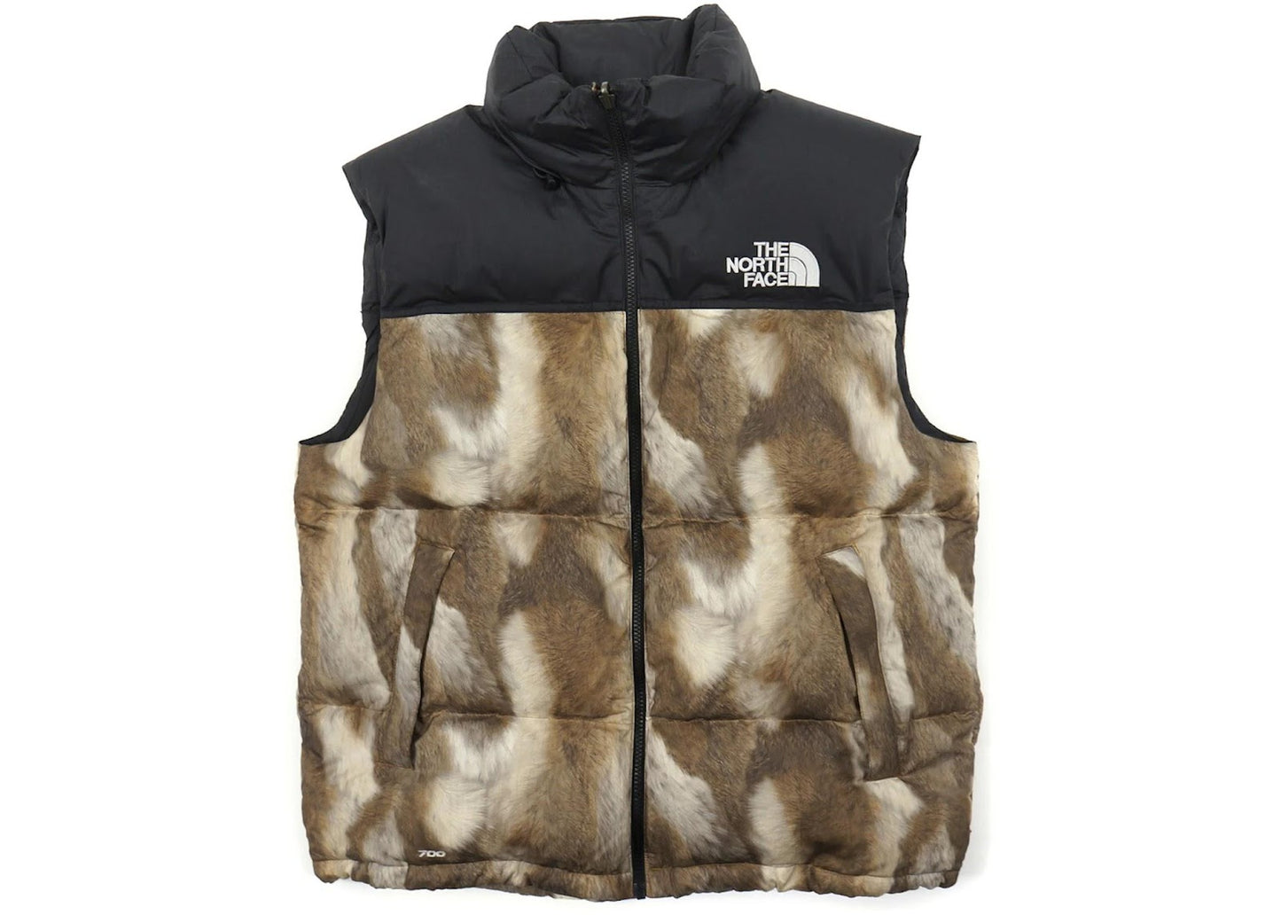 SUPREME X THNF FUR PRINT PUFFER