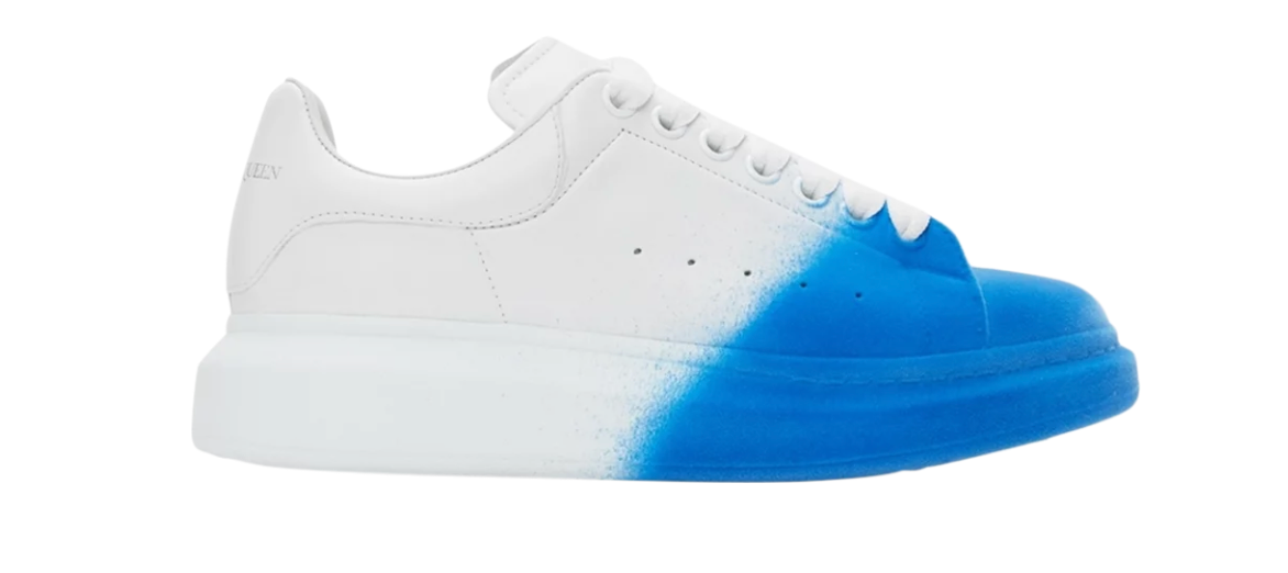 ALEXANDER MCQUEEN SPRAYED OMBRE SHOE