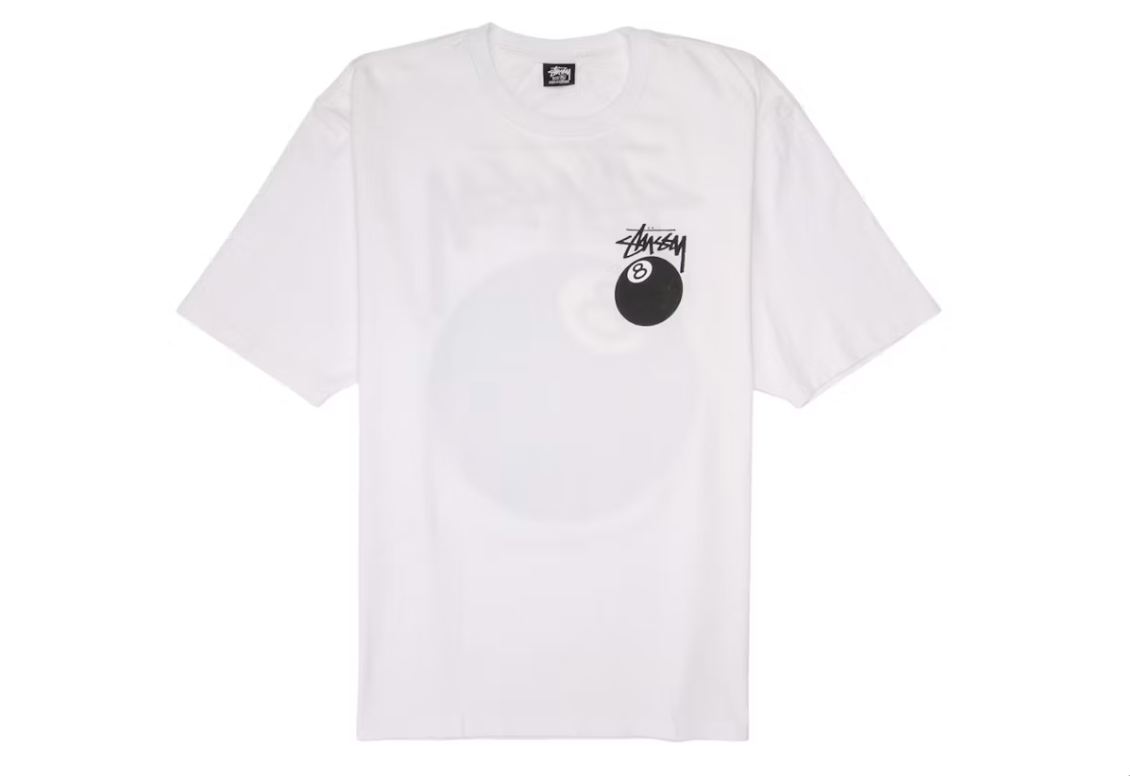 STUSSY 8 BALL TEE