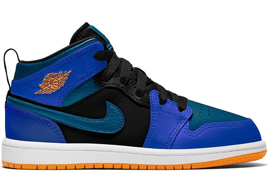 AJ1 MID RACER BLUE GREEN ABYSS