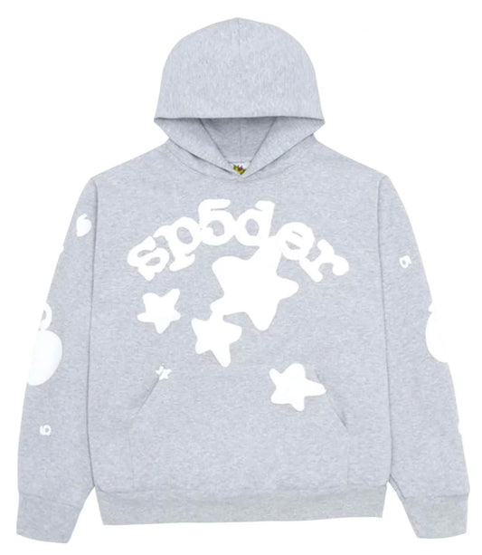 Sp5der Beluga Hoodie Heather Grey