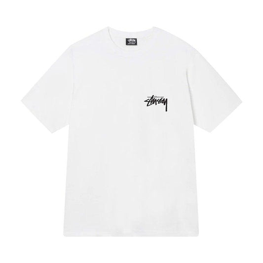 STUSSY FUZZY PINK DIE TEE