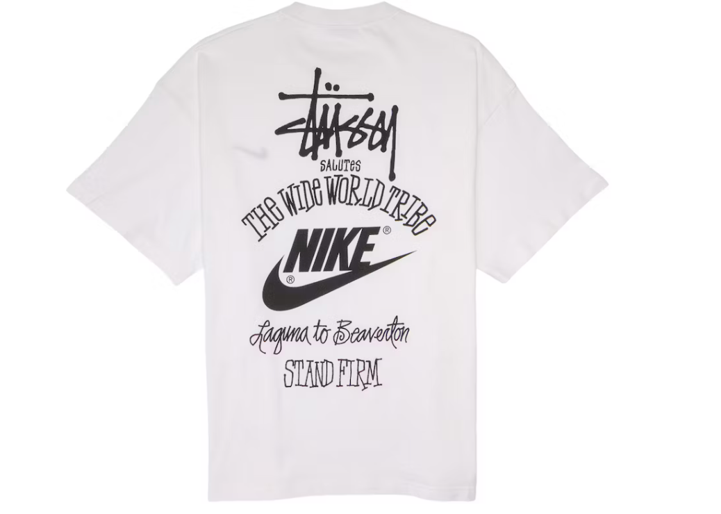 STUSSY X NIKE THE WORLDWIDE TRIBE TEE