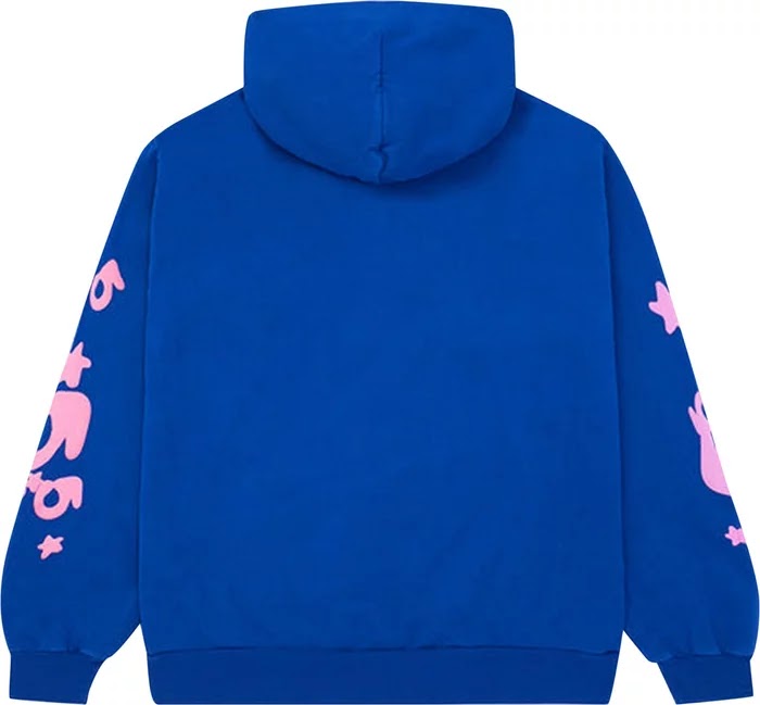 Sp5der Beluga Hoodie Blue