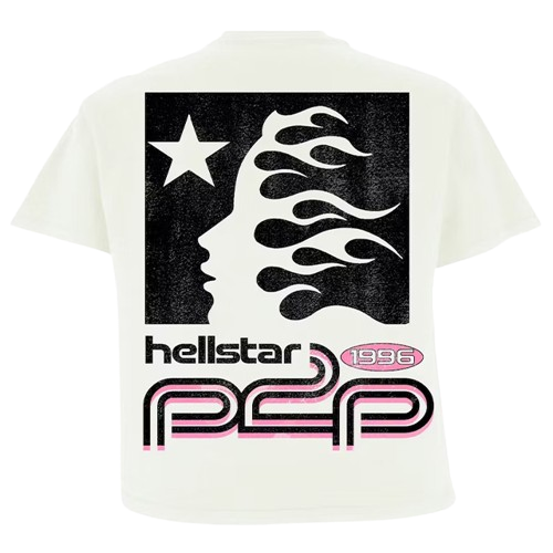 HELLSTAR SPORTS PINK LOGO TEE                                              (CAPSULE 10)