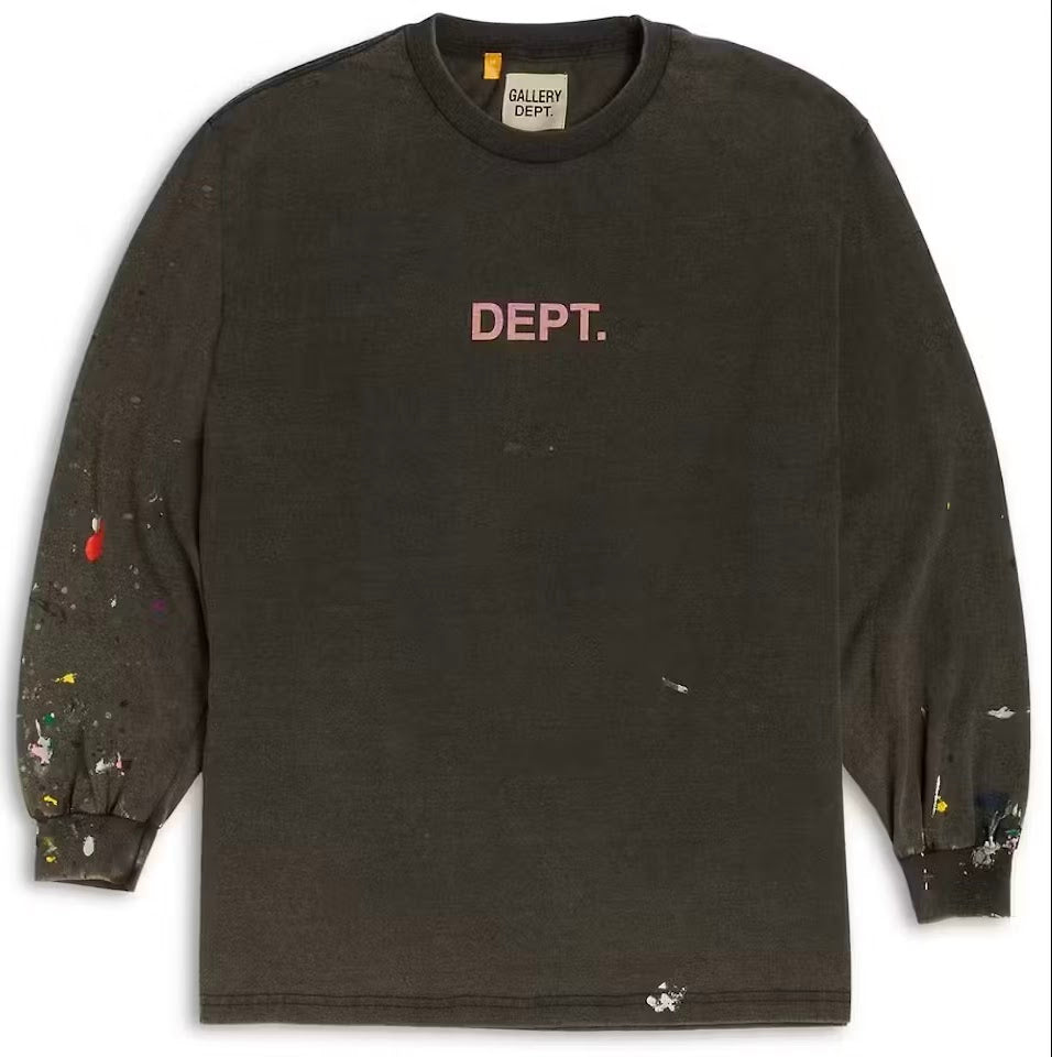 Gallery Dept. DEPT. Painted L/S 'Black/Pink