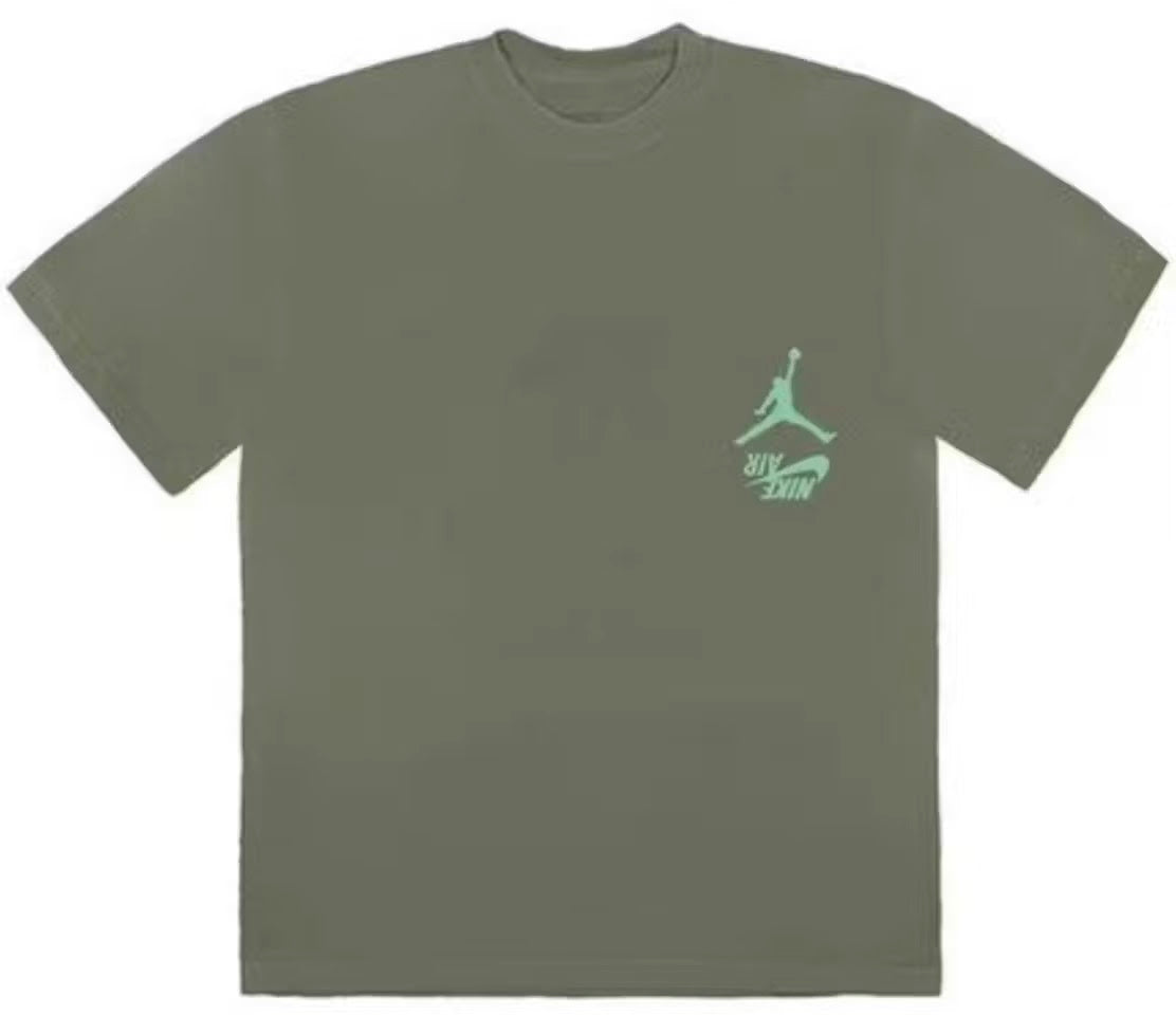 Travis Scott Jordan Cactus Jack Highest T Shirt Olive