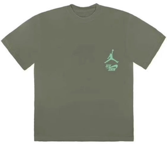 Travis Scott Jordan Cactus Jack Highest T Shirt Olive