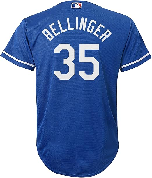 DODGERS BELLINGER JERSEY BLUE