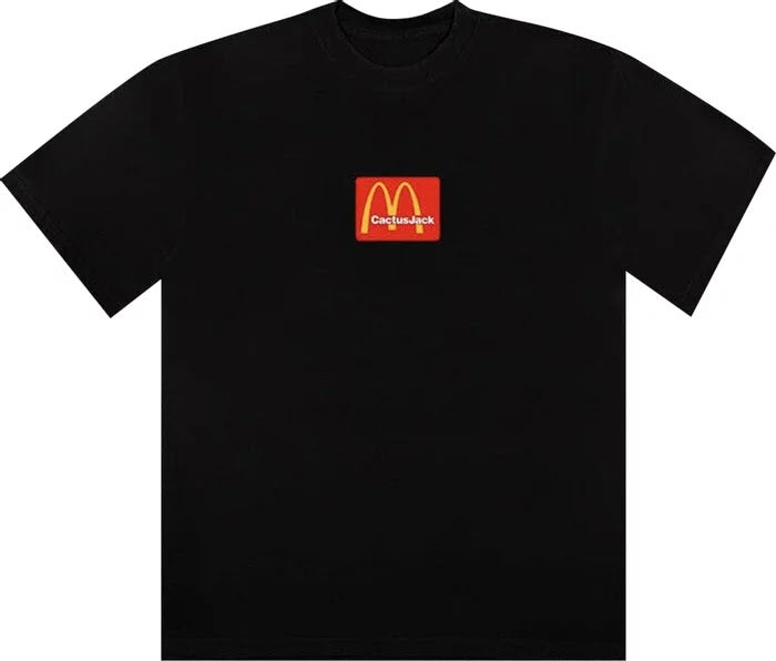 Travis Scott x McDonald's Sesame II T-shirt Black/Red