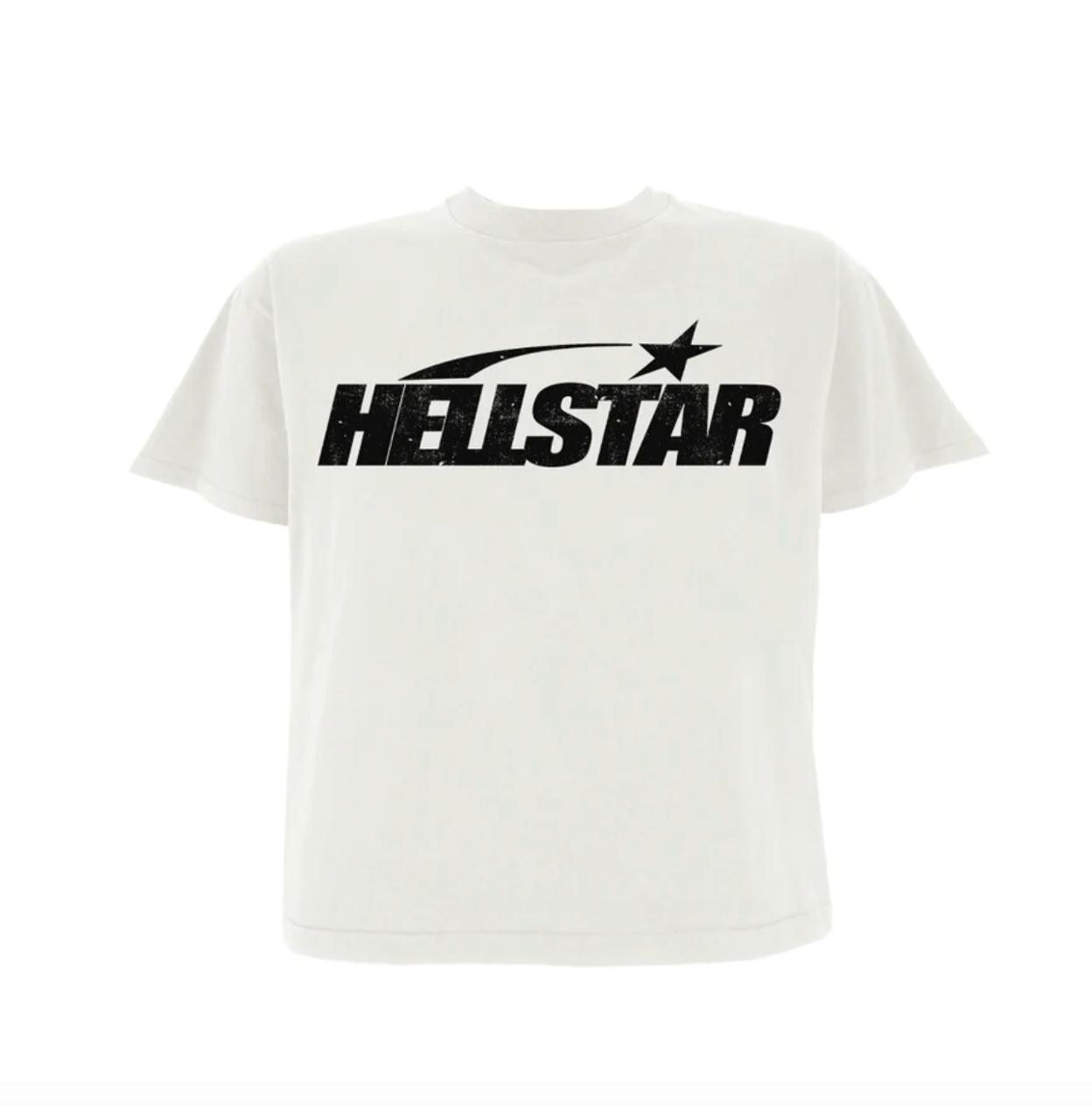 HELLSTAR BASIC WHITE TEE.    (CAPSULE 10)