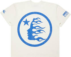 HELLSTAR BEAT US BLUE/WHITE TEE              (CAPSULE 10)