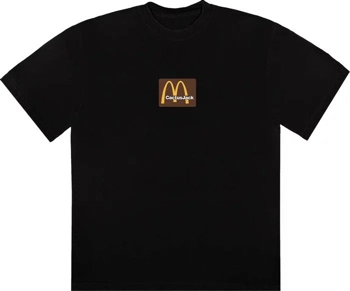 Travis Scott x McDonald's Sesame Inv T-shirt Black/Brown